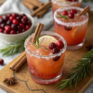 Recette Spiced Christmas Mockarita – Non-Alcoholic Cocktail