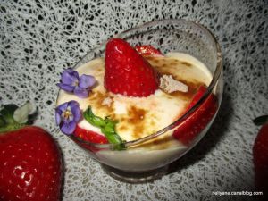 Recette Verrine de fraises Recette Gourmande