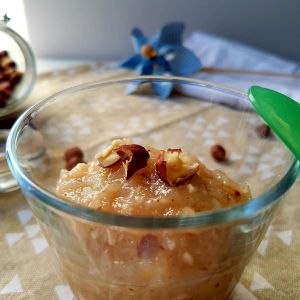 Recette Compote poires et noisettes