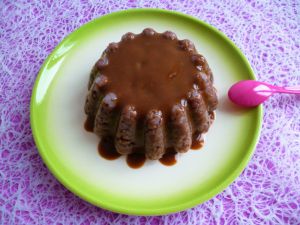 Recette Gâteau de riz de konjac vegan hyperprotéiné chocolaté (diététique, allégé, hypocalorique, sans beurre ni sucre, riche en fibres)