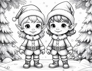 Recette Coloriages et dessins de Noel gratuits à imprimer