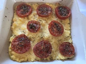 Recette Polenta gratinee a la tomate