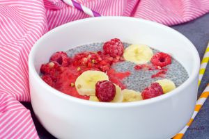 Recette Porridge cru aux graines de chia VEGAN