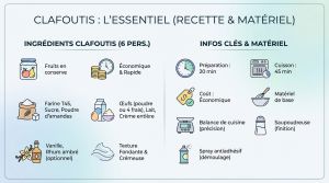 Recette Clafoutis pommes poires recette : simple et fondant