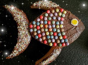 Recette Gâteau poisson pour les chocolatines