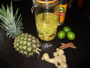 Recette Rhum arrangé à l'ananas