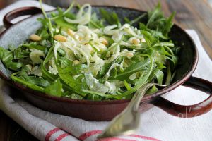 Recette Salade composée d’hiver, fenouil, roquette et feta