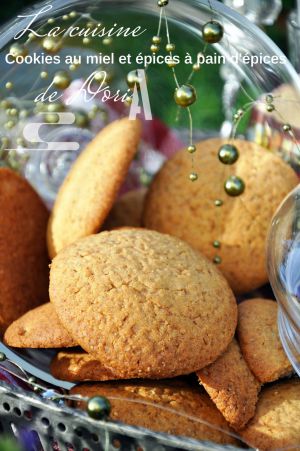 Recette Cookies au miel et épices à pain d'épices