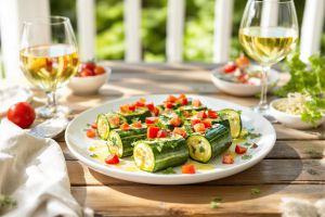 Recette Ces rouleaux de courgettes ultra-fondants vont révolutionner vos apéros d’été !