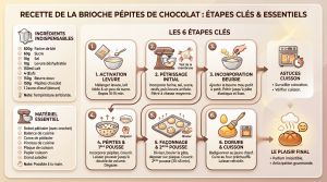 Recette Brioches pépites chocolat : réussir la mie filante
