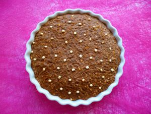 Recette Bowl cake cru vegan hyperprotéiné chocolat-maca-quinoa soufflé (diététique, sans gluten-sucre-oeuf-beurre-lait, riche en fibres)