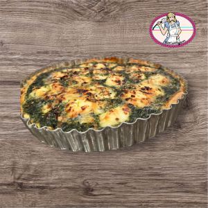 Recette Tarte épinard chèvre et sa pointe d’épice qui la sublime