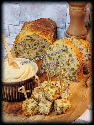 Recette Cake Aux Petits Pois, Lardons & Comté
