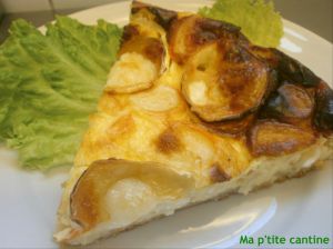 Recette Quiche au chèvre et surimi