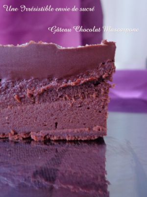 Recette Gâteau au Chocolat et Mascarpone