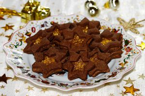 Recette Biscuits étoiles au chocolat