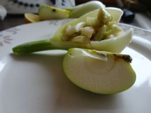 Recette Salade toute verte Fenouil - pomme grany