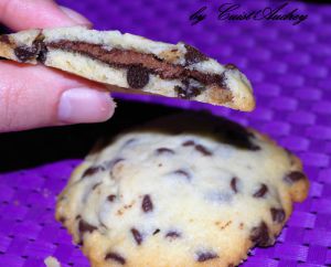 Recette Cookies au cœur de Nutella