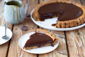 Recette Tarte cookie façon snickers