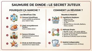 Recette Dinde juteuse peau croustillante : la technique pro ultime