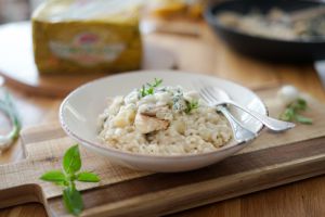 Recette Risotto au poulet et au gorgonzola