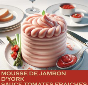 Recette Mousse de jambon d'York