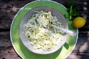 Recette Salade de fenouil (Fennel slaw)