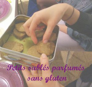 Recette Sablés à la myrtille sans gluten