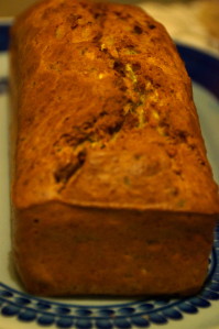 Recette Cake courgette/carotte/magret de canard