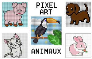 Recette Pixel art animaux : sélection des 100 plus beaux modèles à réaliser