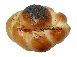 Recette Petits pains torsadés  à l'orange