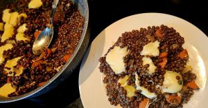 Recette Lentilles fondantes à la tomme de montagne