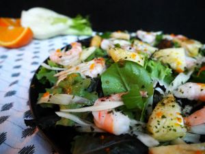 Recette Salade aux crevettes, ananas et fenouil
J'ai profité de l’été