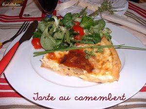 Recette Tarte au camembert
