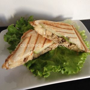 Recette Croque monsieur maquereau Granny Smith emmental