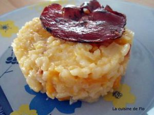 Recette Risotto potiron et coppa