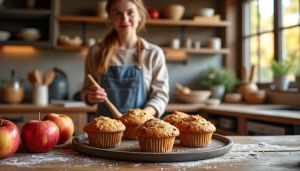 Recette Transformez votre cuisine avec les muffins aux pommes : recette de Cyril Lignac