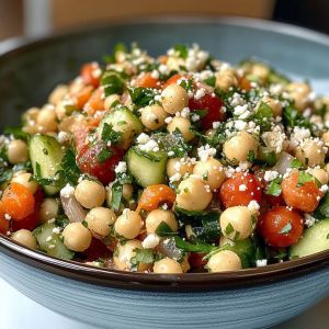 Recette Salade Méditerranéenne Fraîche : Recette Facile et Savoureuse