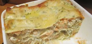 Recette Lasagnes saumon, mascarpone et poireaux