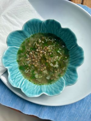 Recette Soupe libanaise de lentilles aux citrons