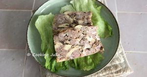 Recette Terrine de campagne au poulet et aux champignons