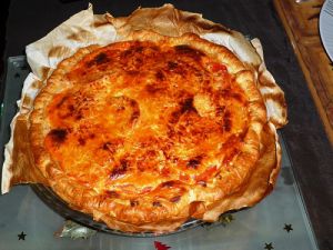 Recette Quiche aux tomates et au thon