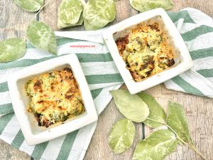 Recette Choux de Bruxelles lardons crumble de fromage