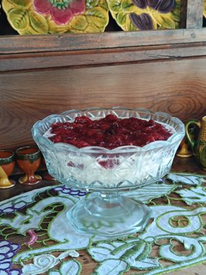 Recette Riz au lait à la compote de prune