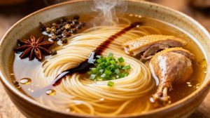 Recette Soupe de Canard Udon : recette Chinoise Savoureuse