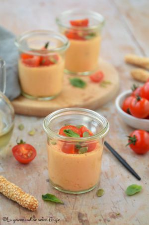 Recette Panna cotta à la tomate #vegan #glutenfree