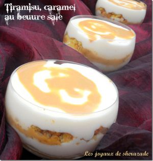 Recette Tiramisu au caramel beurre salé et aux sablés bretons
