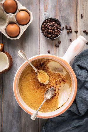 Recette Crème brûlée au café