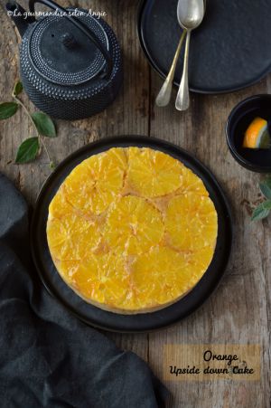 Recette Orange upside down cake #vegan