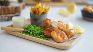 Recette Fish & Chips au saumon